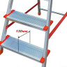 Лестница-стремянка TARKO 114108 (8 ступеней)