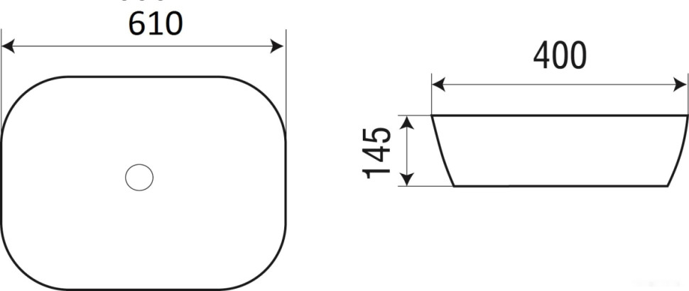 Умывальник Weltwasser Elbach 21434 Умывальник Weltwasser Elbach 21434