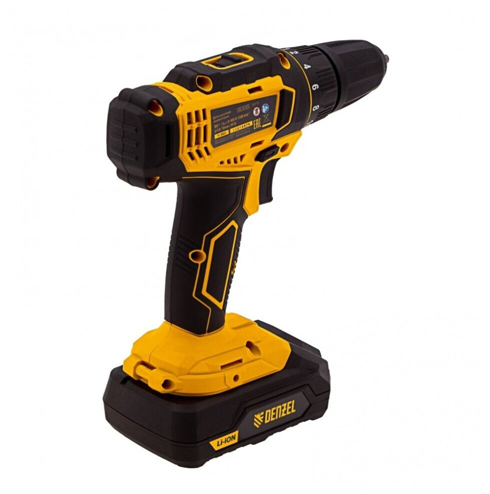 Дрель-шуруповерт Denzel CDL-18-01CB (с 1-м АКБ) Дрель-шуруповерт Denzel CDL-18-01CB (с 1-м АКБ)