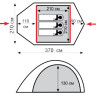 Палатка Tramp STALKER 3