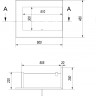 Камин Kratki Delta 600 (правый)