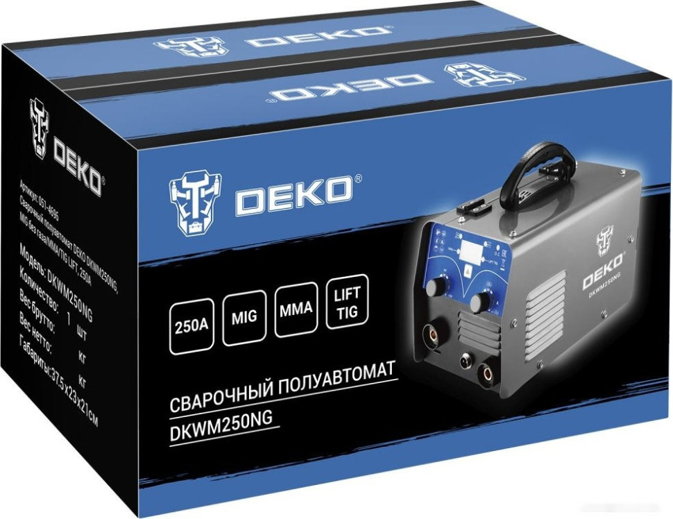 Сварочный инвертор Deko DKWM250NG 051-4696