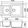 Кухонная мойка Granrus GR-770 K (песочный) Кухонная мойка Granrus GR-770 K (песочный)