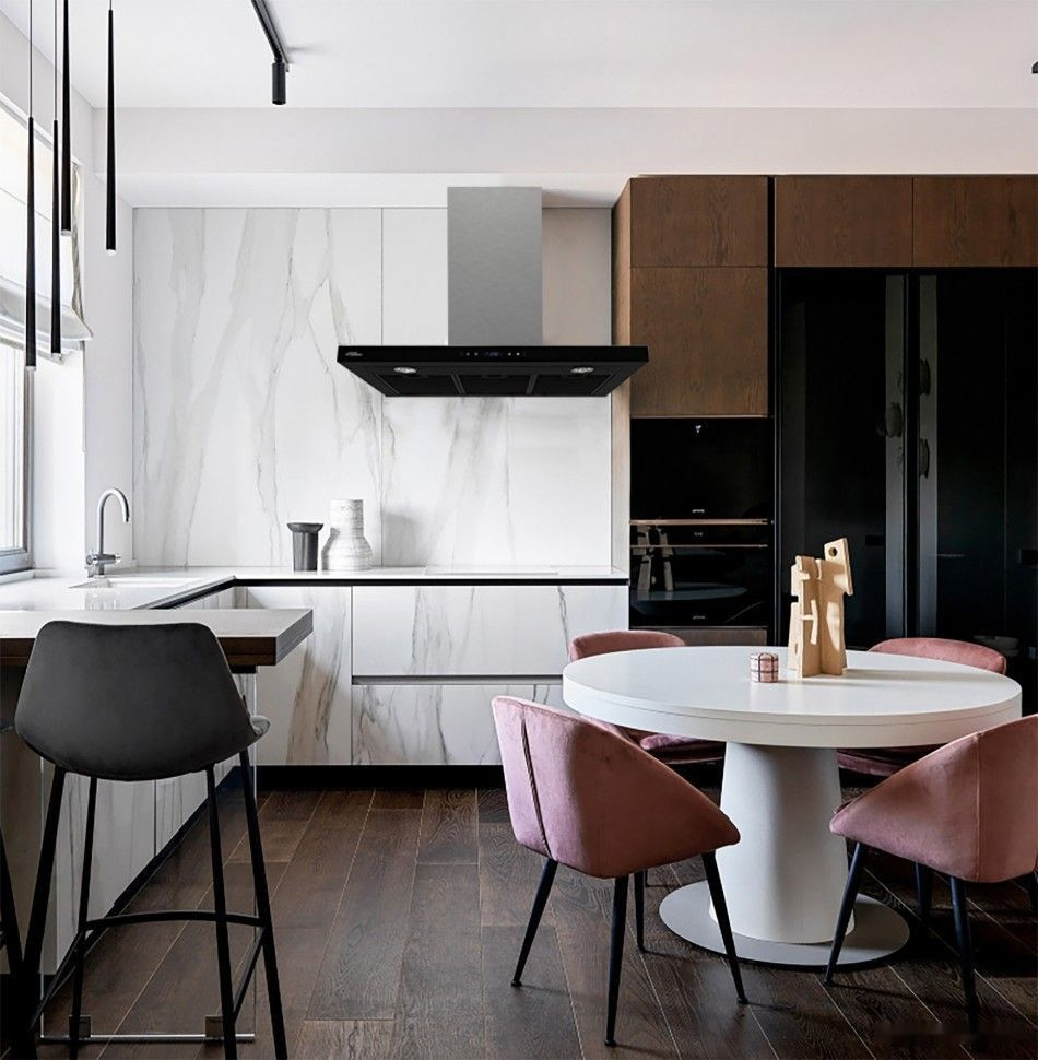 Вытяжка GrandGermes Parma GC 90 (черный/нержавеющая сталь)