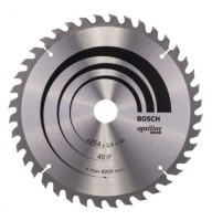 Диск циркулярный Bosch Optiline Wood 254х30