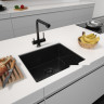 Кухонная мойка ARFEKA ECO AR 550*450 BLACK PVD NANO DECOR Кухонная мойка ARFEKA ECO AR 550*450 BLACK PVD NANO DECOR