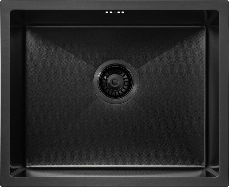 Кухонная мойка ARFEKA ECO AR 550*450 BLACK PVD NANO DECOR Кухонная мойка ARFEKA ECO AR 550*450 BLACK PVD NANO DECOR
