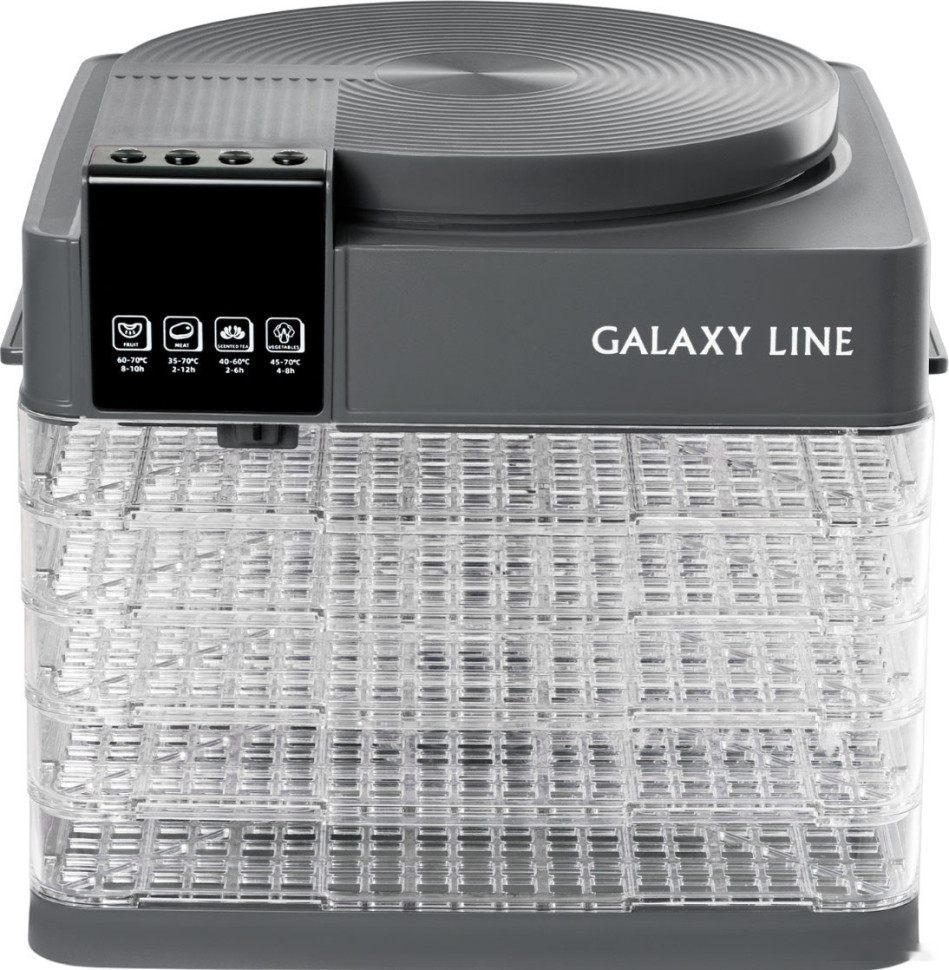 Сушилка для овощей и фруктов Galaxy Line GL2630 (серый) Сушилка для овощей и фруктов Galaxy Line GL2630 (серый)