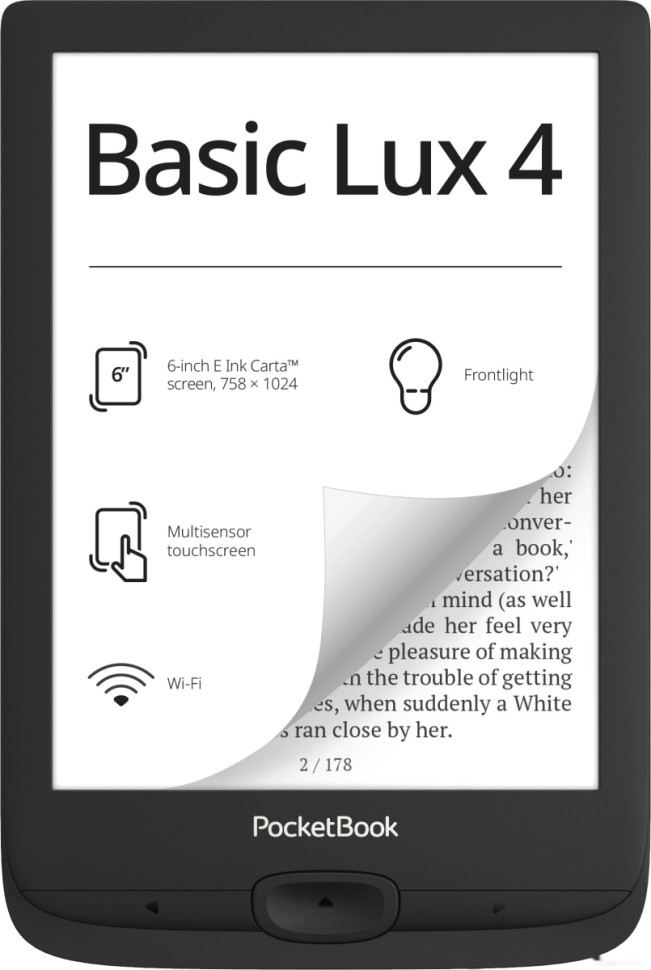 Электронная книга PocketBook 618 Basic Lux 4