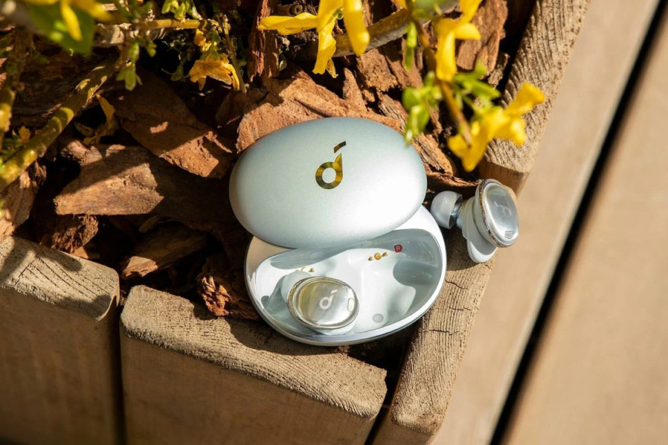 Наушники Anker SoundCore Liberty 3 Pro (серый) Наушники Anker SoundCore Liberty 3 Pro (серый)