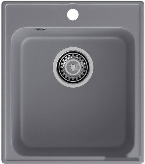Кухонная мойка GranFest QUARZ Z-17 (темно-серый)