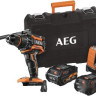 Ударная дрель-шуруповерт AEG Powertools BSB 18BL LI-602C 4935464100 (с 2-мя АКБ 6 Ач, кейс) Ударная дрель-шуруповерт AEG Powertools BSB 18BL LI-602C 4935464100 (с 2-мя АКБ 6 Ач, кейс)