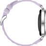 Умные часы Huawei Watch GT 6 41 мм (серебристый, с сиреневым силиконовым ремешком, международная версия)