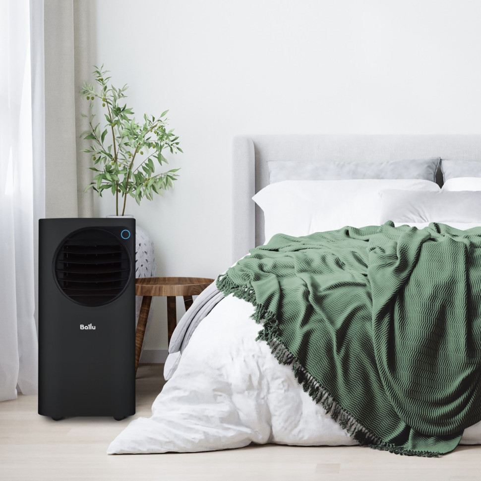 Мобильный кондиционер Ballu Eclipse BPAC-07 EPB/N6 black Мобильный кондиционер Ballu Eclipse BPAC-07 EPB/N6 black