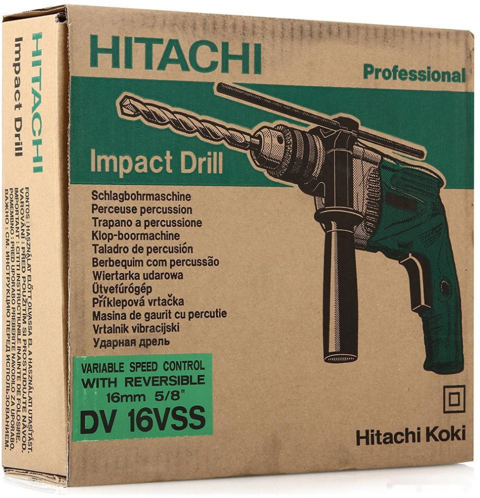 Ударная дрель Hikoki (Hitachi) DV16VSS Ударная дрель Hikoki (Hitachi) DV16VSS