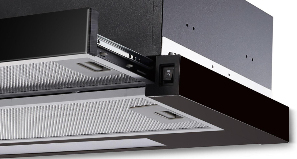 Вытяжка Weissgauff TEL 06 2M BL Вытяжка Weissgauff TEL 06 2M BL