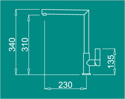 Смеситель Elleci Ares M79 Aluminium Смеситель Elleci Ares M79 Aluminium