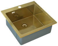 Кухонная мойка Zorg PVD SZR-51 BRONZE