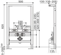 Система инсталляции Weltwasser Amberg 500 BD