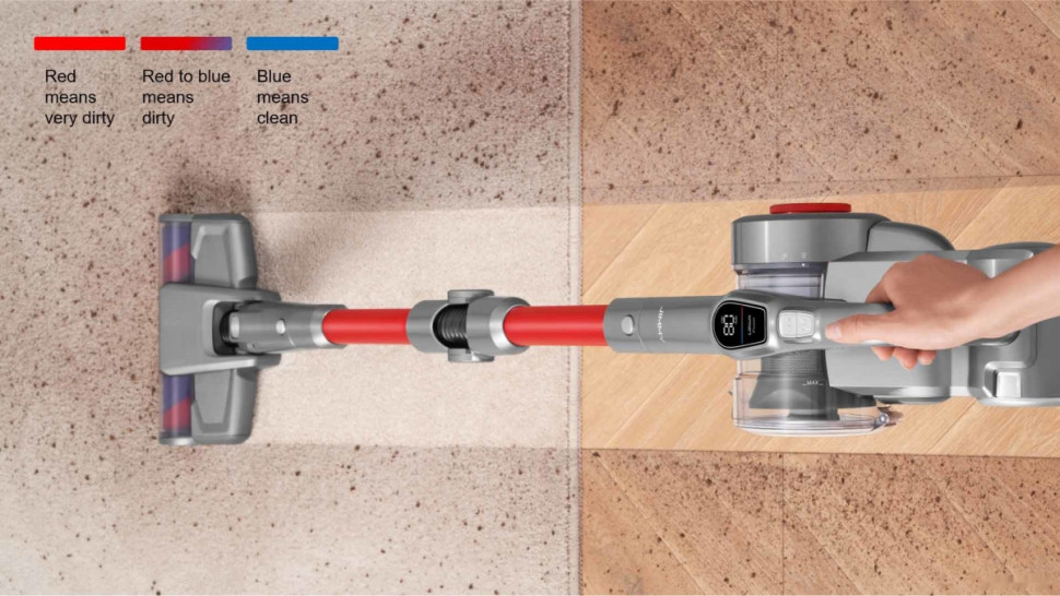 Пылесос Jimmy H9 Flex (серебристый/красный) Пылесос Jimmy H9 Flex (серебристый/красный)