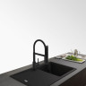 Смеситель Franke Lina Semi-pro 115.0725.838 (черный матовый)