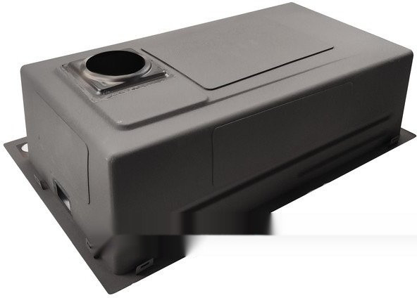 Кухонная мойка Stellar Decor S7045NB-A-D (нано черный, c доской)