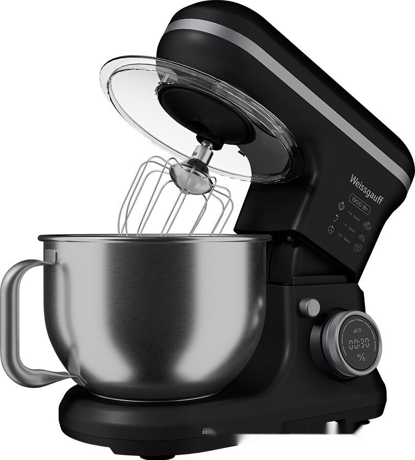 Кухонный комбайн Weissgauff WSM 170 PDB Metal Gear Digital Кухонный комбайн Weissgauff WSM 170 PDB Metal Gear Digital