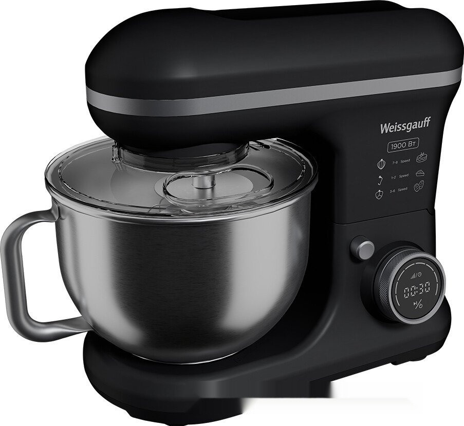 Кухонный комбайн Weissgauff WSM 170 PDB Metal Gear Digital Кухонный комбайн Weissgauff WSM 170 PDB Metal Gear Digital