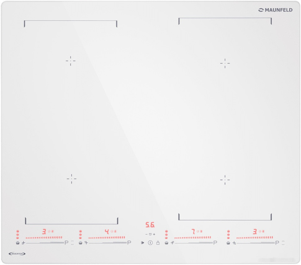 Варочная панель Maunfeld CVI604SBEXWH Inverter