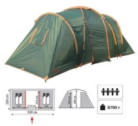 Палатка Totem Hurone 4 V2