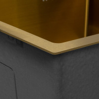 Кухонная мойка ARFEKA Eco AR 500*500 Golden PVD Nano