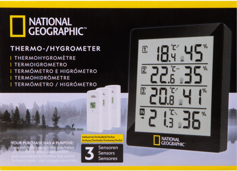 Метеостанция Bresser National Geographic 74621 Метеостанция Bresser National Geographic 74621