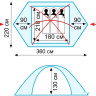 Палатка Tramp Nishe 3 v2