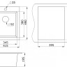 Кухонная мойка Granula 4201