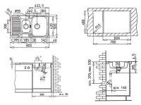 Кухонная мойка Teka Princess 1 1/2C MTX [30000171]