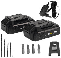 Аккумуляторная дрель-шуруповерт Kolner KCD 20-2LC