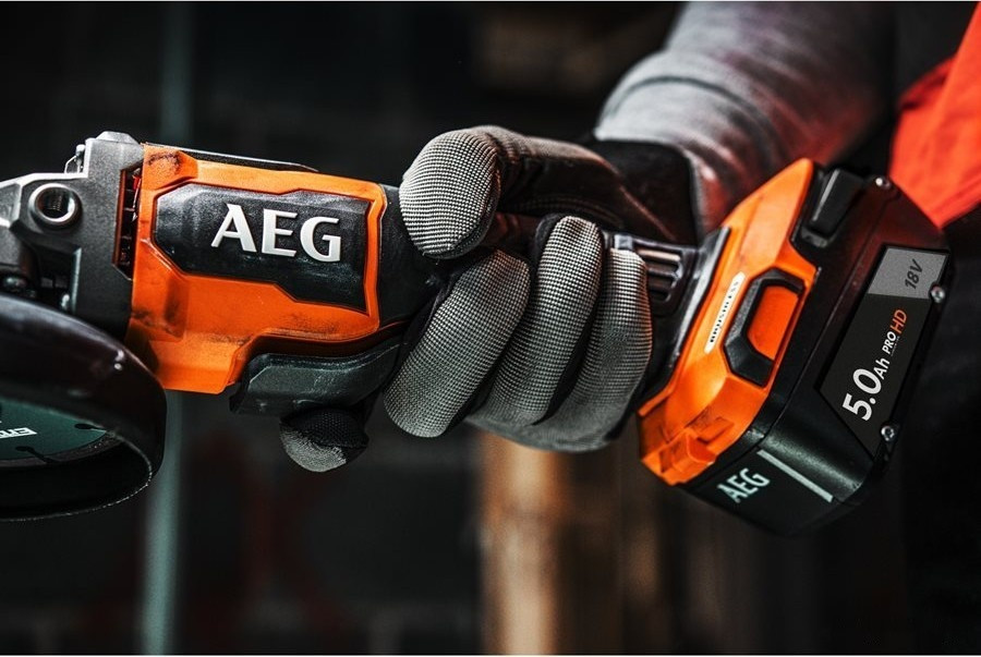 Угловая шлифмашина AEG Powertools BEWS 18-125BLPX2-0 4935480857 (без АКБ)
