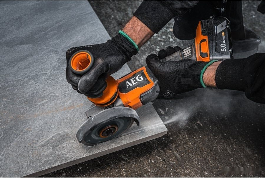 Угловая шлифмашина AEG Powertools BEWS 18-125BLPX2-0 4935480857 (без АКБ)