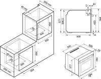 Духовой шкаф Krona Essenza 60 WH G2