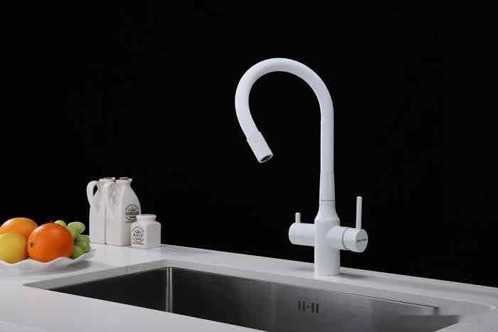 Смеситель Paulmark Salix Sa213419-431 (белый матовый) Смеситель Paulmark Salix Sa213419-431 (белый матовый)