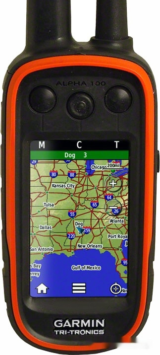 Портативный GPS-трекер Garmin Alpha 100 с ошейником T5