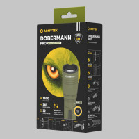 Фонарь Armytek Dobermann Pro Magnet USB Olive (теплый свет)
