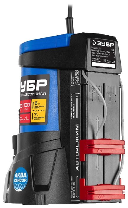 Дренажный насос ЗУБР НПЧ-Т7-250 Дренажный насос ЗУБР НПЧ-Т7-250