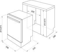 Посудомоечная машина Maunfeld MLP-12S