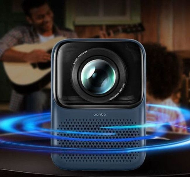 Проектор Wanbo T2 Max 2023 (темно-синий)