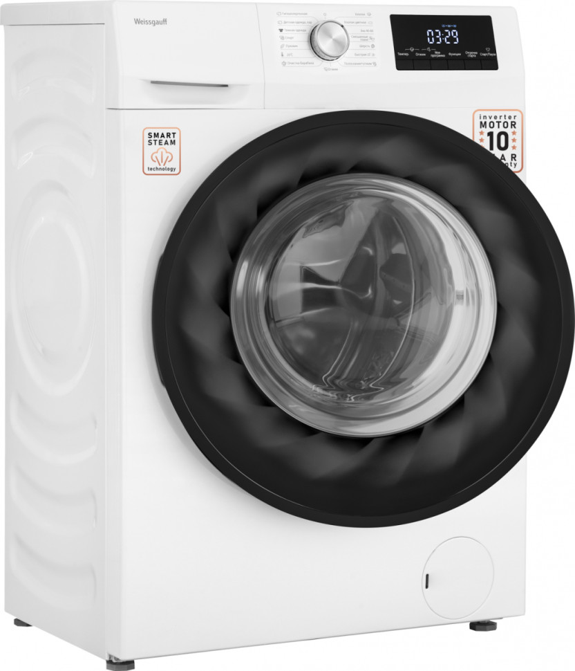 Стиральная машина Weissgauff WM 61410 Inverter Steam Стиральная машина Weissgauff WM 61410 Inverter Steam