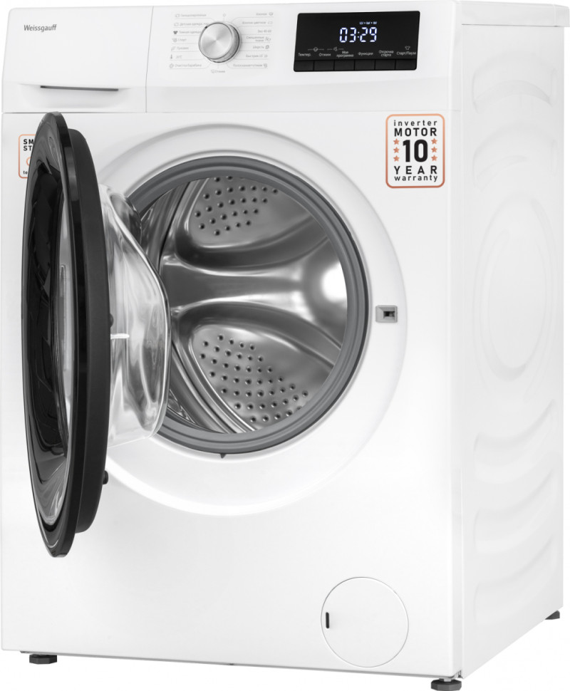 Стиральная машина Weissgauff WM 61410 Inverter Steam Стиральная машина Weissgauff WM 61410 Inverter Steam
