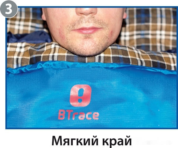 Спальный мешок BTrace Broad (правая молния)