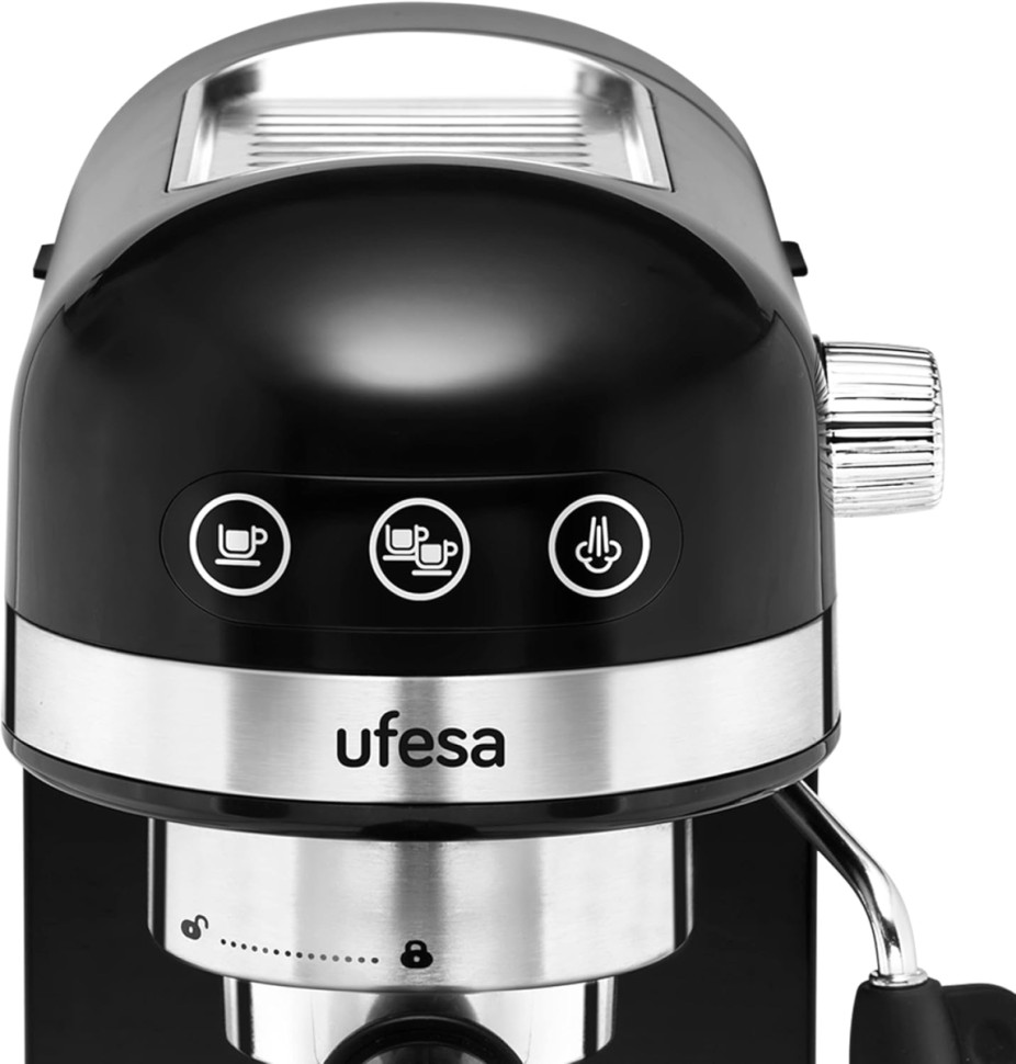 Рожковая кофеварка Ufesa Palermo Black Рожковая кофеварка Ufesa Palermo Black