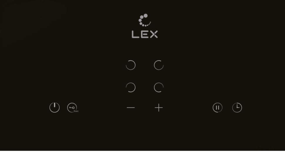 Варочная панель LEX EVH 640A BL Варочная панель LEX EVH 640A BL